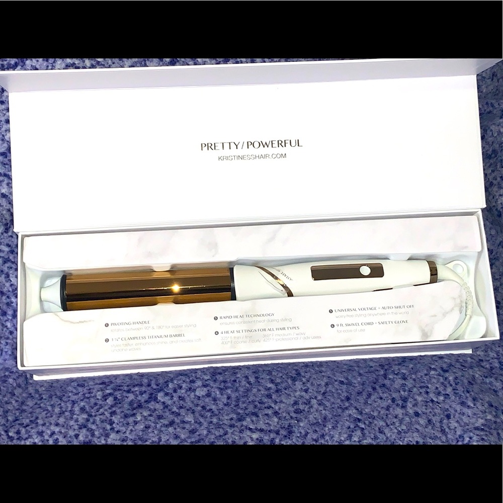 Kristiness Wand Curling Iron 1 1/2”